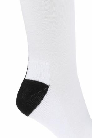 Logo-embroidered knee-high socks, zdjęcie 2 Logo-embroidered knee-high socks od MSGM